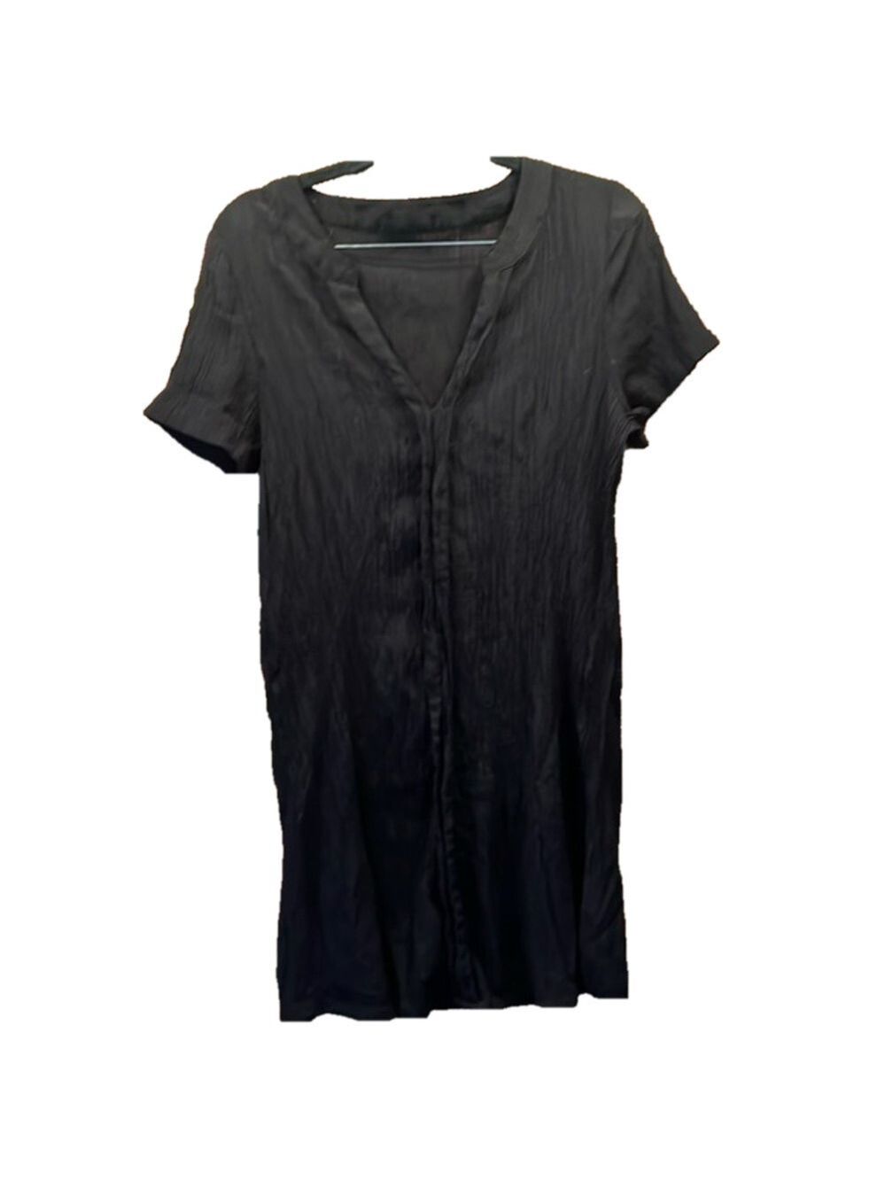 Cupshe Black Dress, Size Small, PTP 18”, L 32”, pair with a gold or silver belt!
